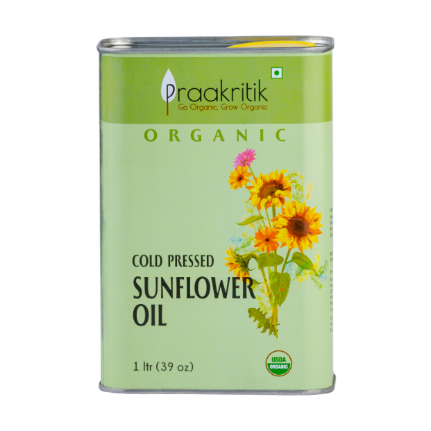 
                  
                    Praakritik Organic Cold Pressed Sunflower Oil (1L)
                  
                