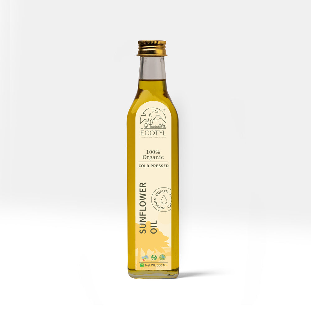 Ecotyl Organic Cold-Pressed Sunflower Oil (500ml)