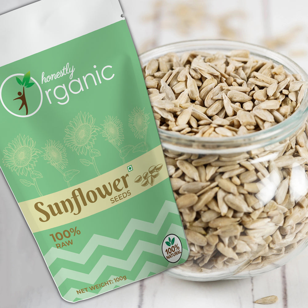 
                  
                    Honestly Organic Sunflower Seeds - 100g (Pack of 2)
                  
                