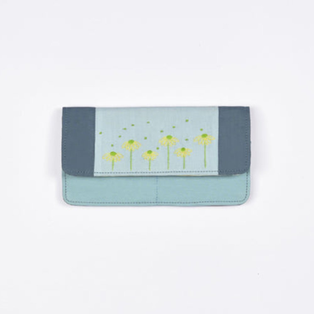 Sunflower Wallet - Kreate- Clutches & Wallets