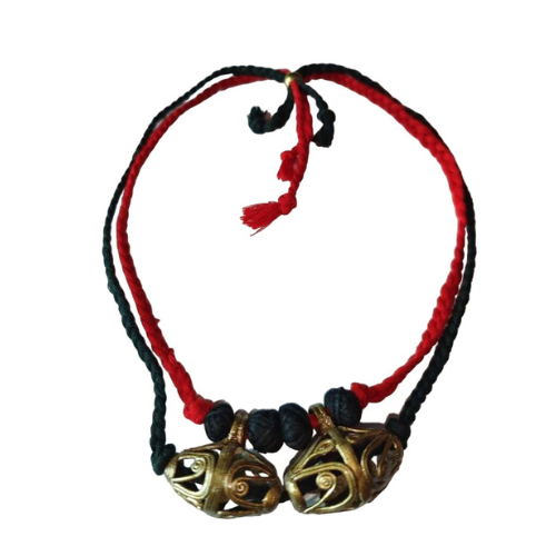 
                  
                    Handcrafted Tribal Dokra Necklace Jewelry
                  
                