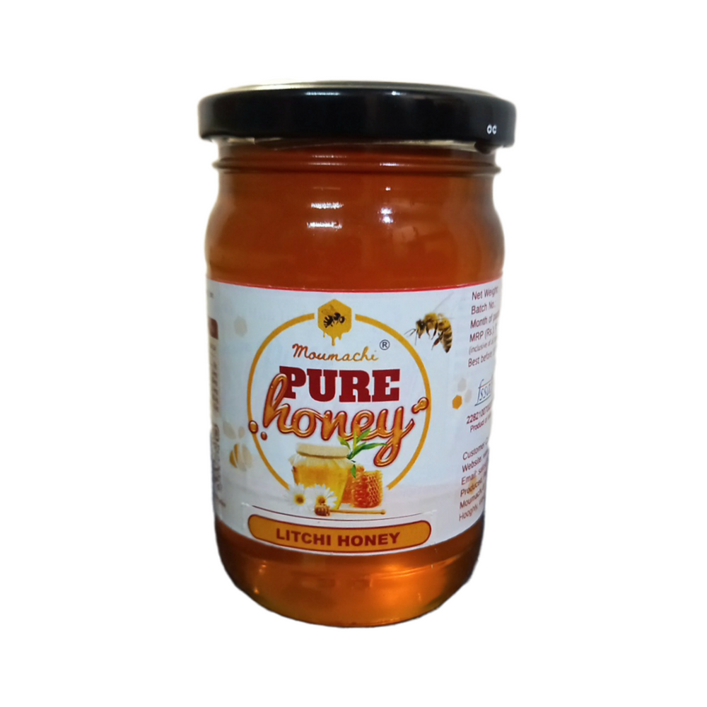 Moumachi Pure Litchi Honey 350g (Pet Jar)