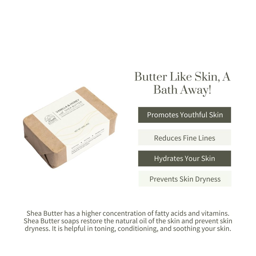 
                  
                    Ecotyl Handmade Body Soap (Shea butter - Honey and Vanilla) (100g)
                  
                