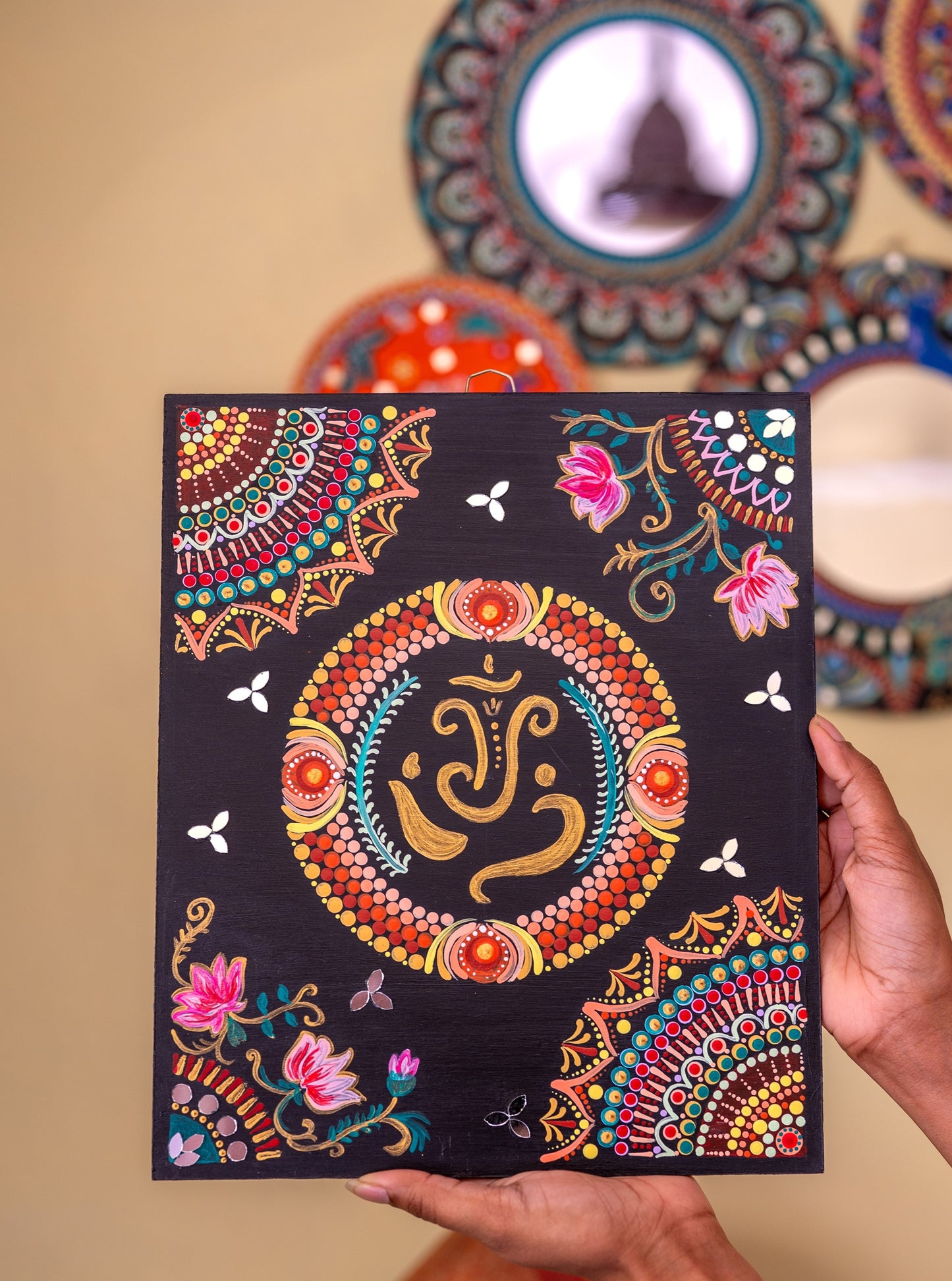 
                  
                    Avighna Vinayaka Mandala Wall Decor
                  
                