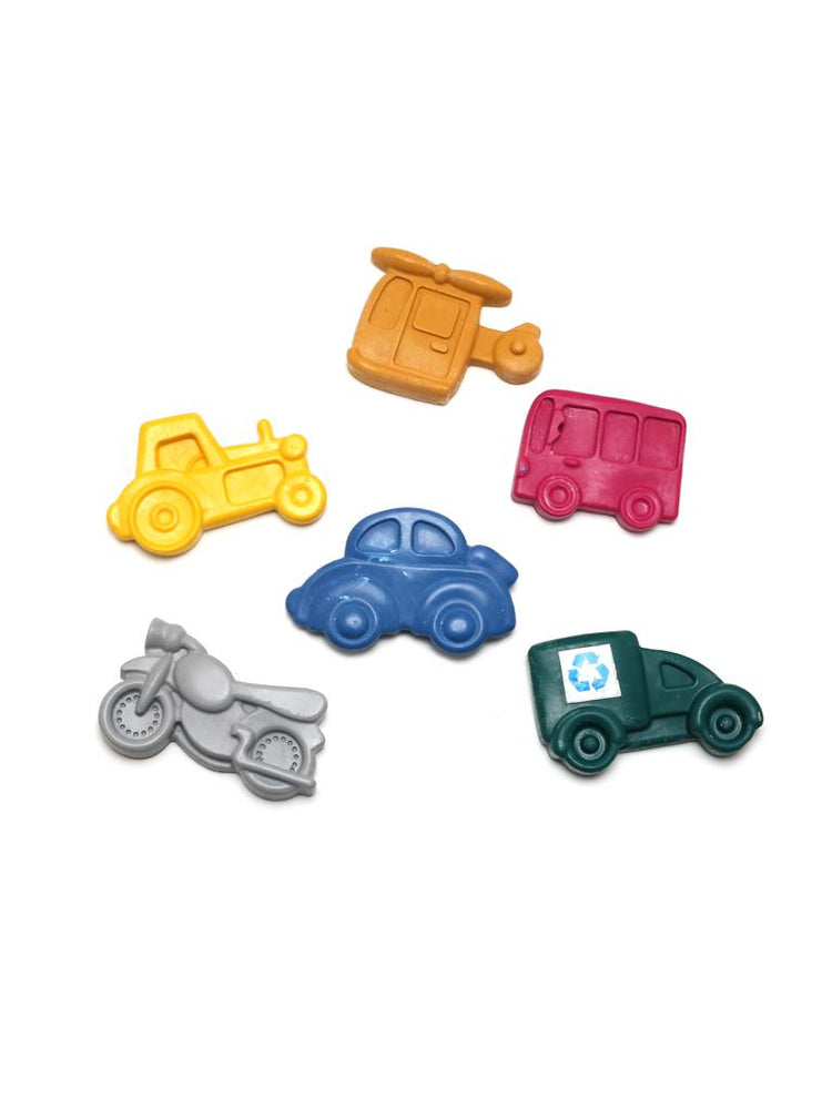 
                  
                    Handmade Non Toxic Jumbo Vehicle Shaped Crayon Set of 6
                  
                
