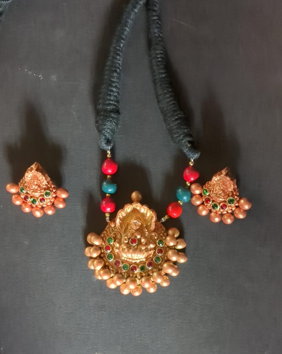 Handmade terracotta jewellery