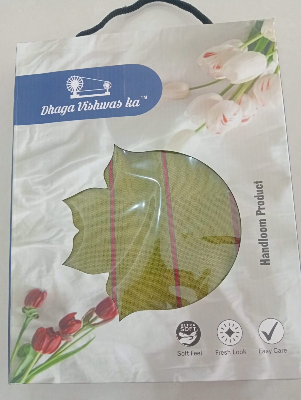 
                  
                    Dhaga Vishwas Ka Handloom Cotton Stole
                  
                