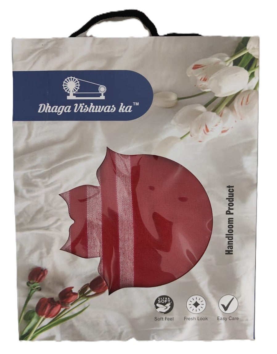 
                  
                    Dhaga Vishwas Ka Handloom Cotton Stole
                  
                
