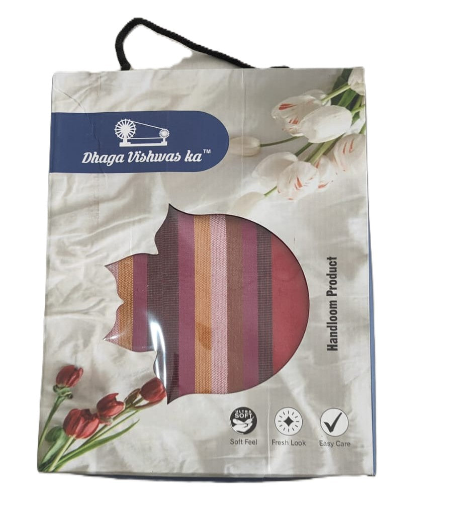 
                  
                    Dhaga Vishwas Ka Handloom Cotton Stole
                  
                