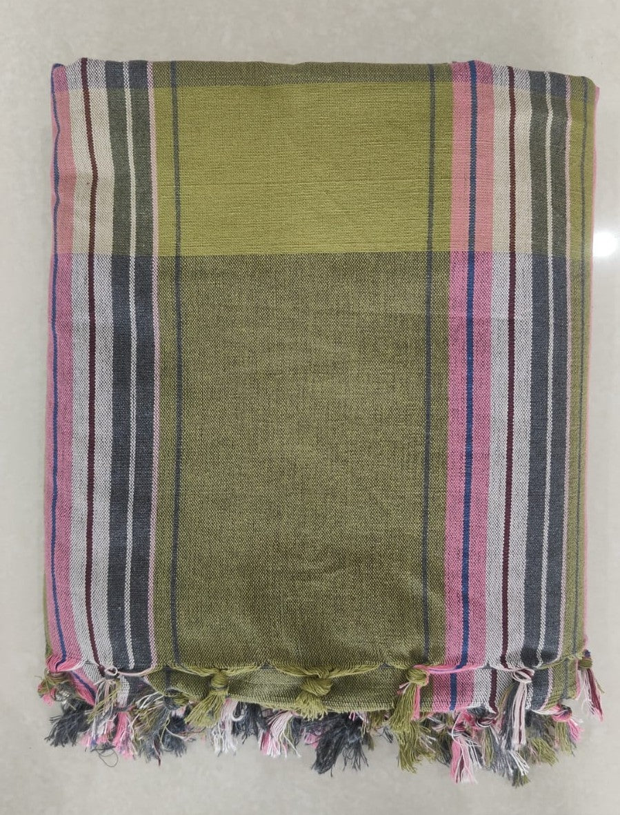 
                  
                    Dhaga Vishwas Ka Handloom Double Bed Sheet with Pillow Covers
                  
                