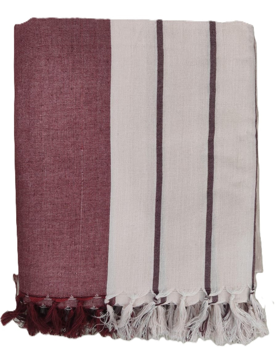 
                  
                    Dhaga Vishwas Ka Handloom Double Bed Sheet with Pillow Covers
                  
                