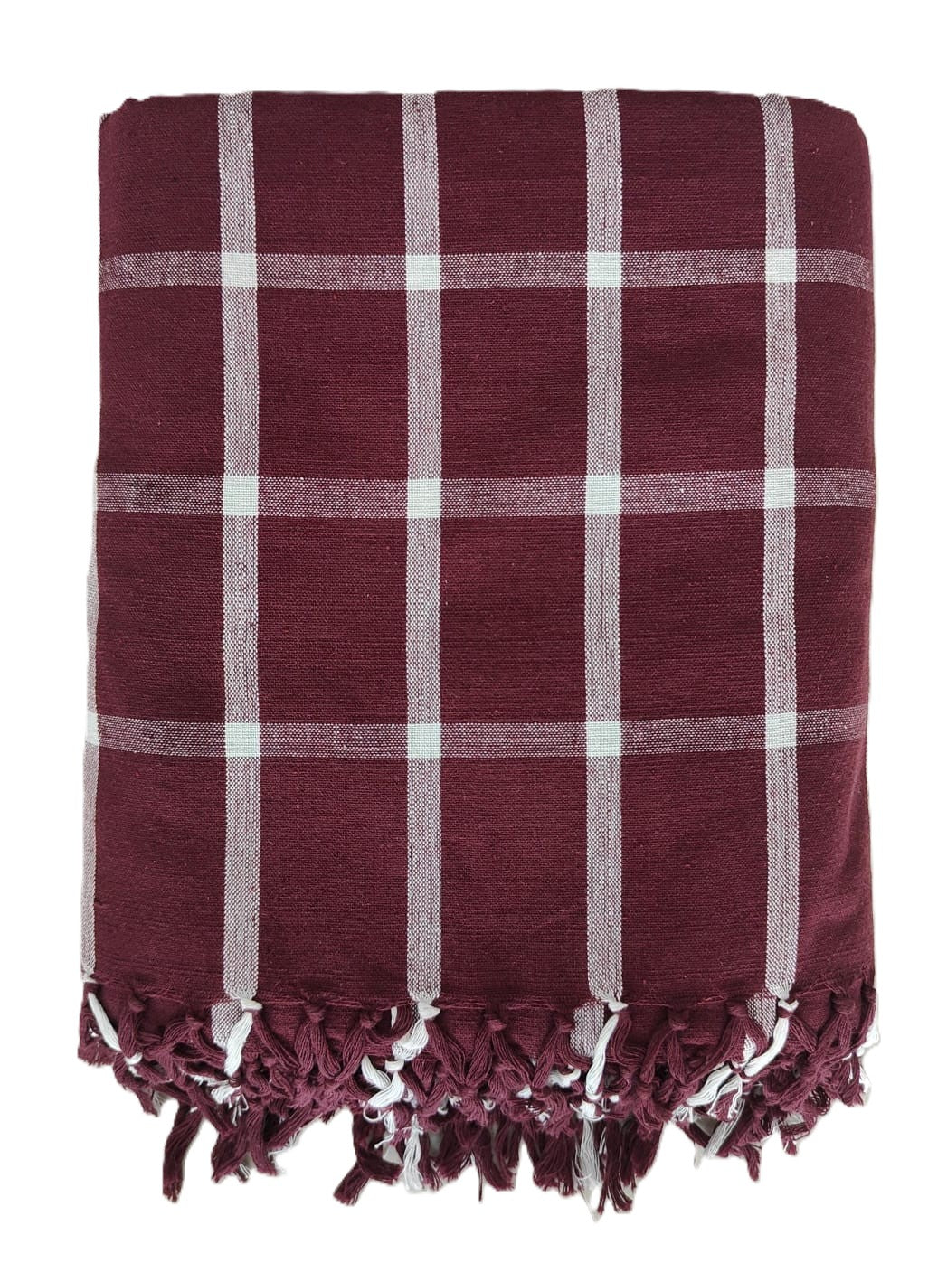 
                  
                    Dhaga Vishwas Ka Handloom Double Bed Sheet with Pillow Covers
                  
                