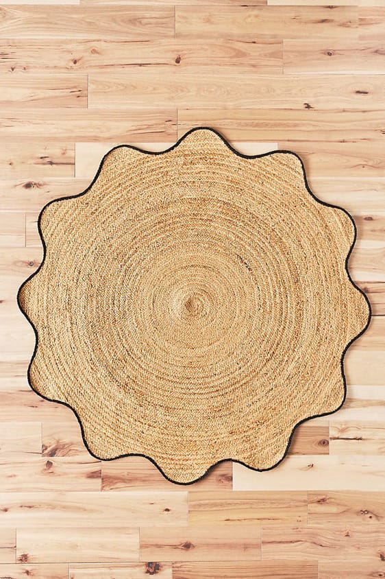 Round Natural Jute Rug
