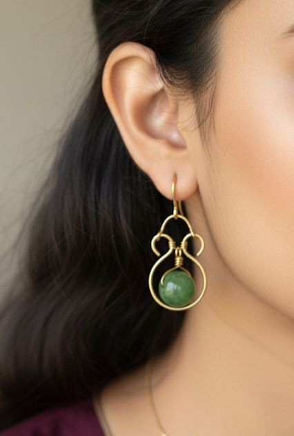 
                  
                    Meadow Bloom danglers
                  
                
