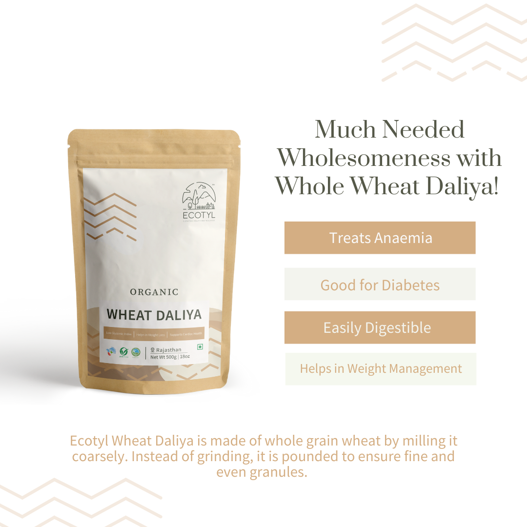 
                  
                    Ecotyl Organic Wheat Daliya (500g)
                  
                