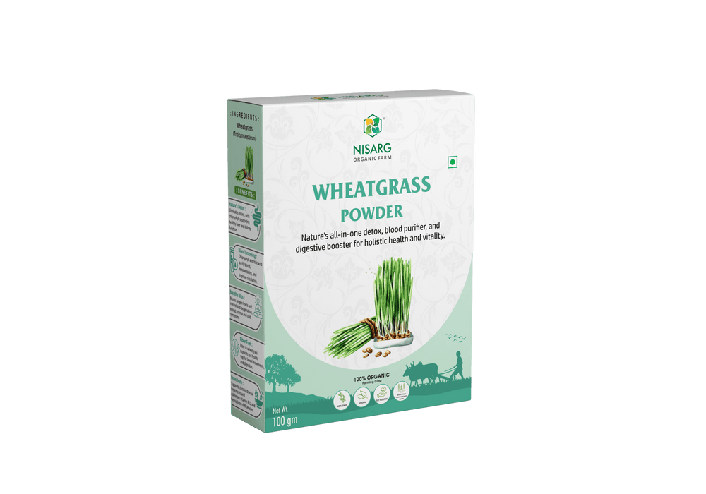 Nisarg Organic Farm Wheat Grass Powder