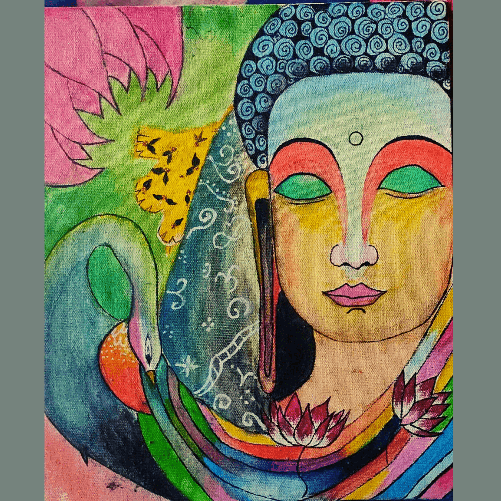 
                  
                    Closed Eye Buddha Painting
                  
                
