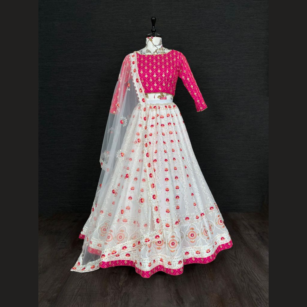 Dress material for lehenga choli discount