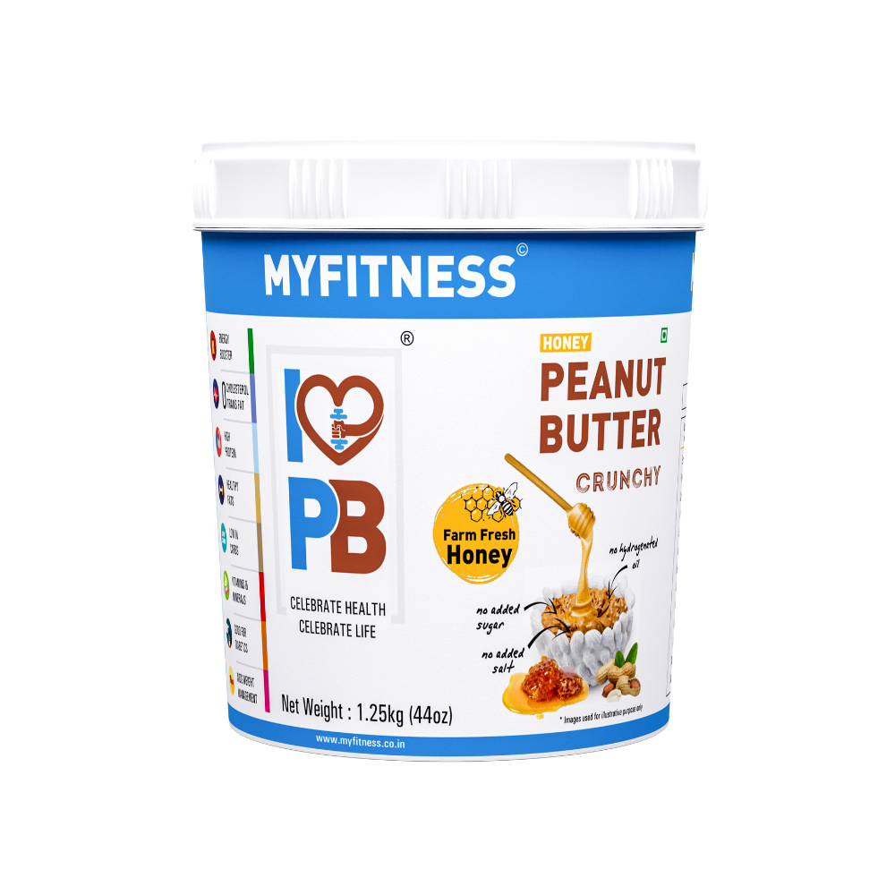 MyFitness Honey Crunchy Peanut Butter (1250g)