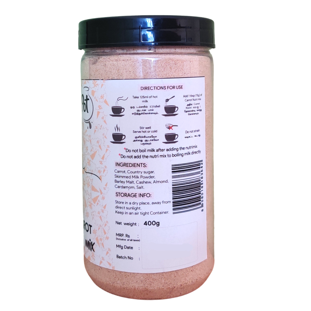 
                  
                    Tiny Dot Foods Carrot Nutri Mix (400g)
                  
                