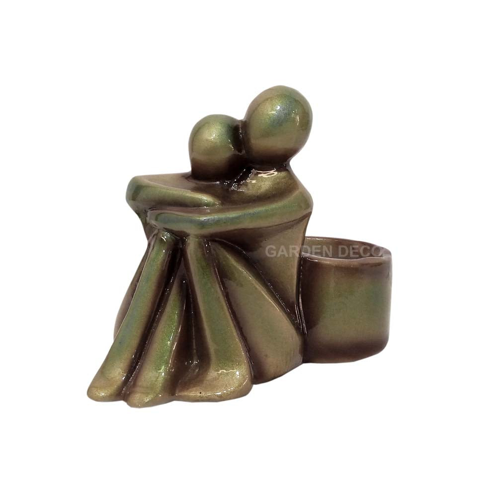 
                  
                    GARDEN DECO Ceramic Love Couple Pot
                  
                