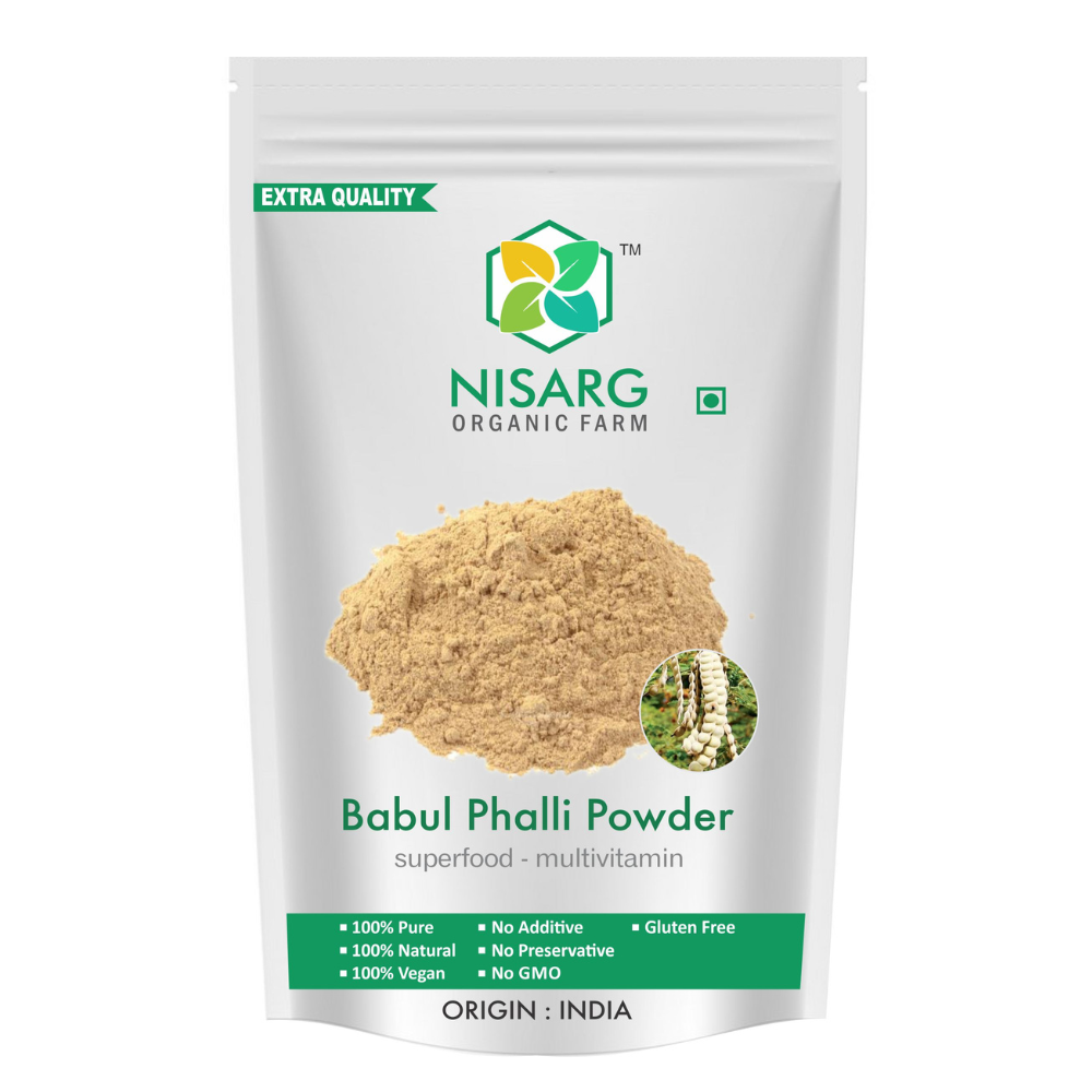 Nisarg Organic Farm Babul Phali Powder
