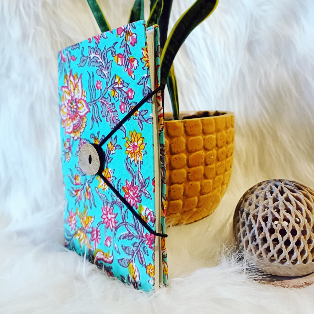 
                  
                    Empower Studio Rain and Bloom Fabric Cover Notebook
                  
                