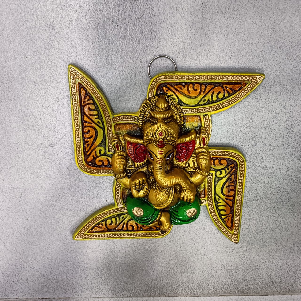 
                  
                    Wall Hanging Ganesh Swastika
                  
                