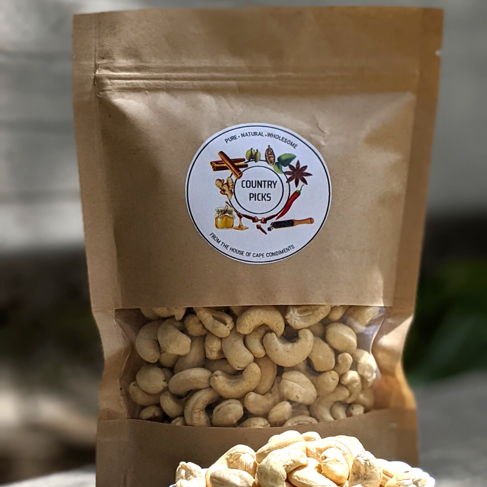 
                  
                    Cape Condiments Country Picks Premium Cashew Nuts W320 (500g)
                  
                