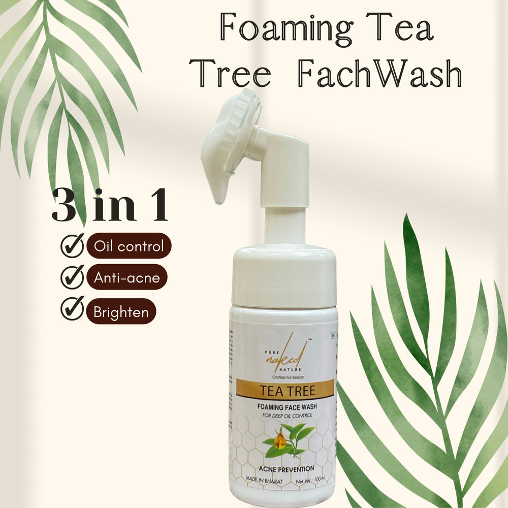 
                  
                    Tea Tree Foaming Face Wash (100ml)
                  
                