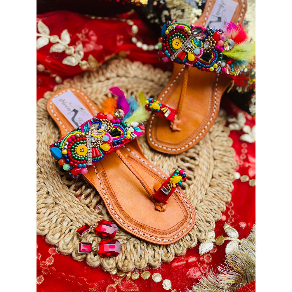 
                  
                    BoHo Navratna Mughlai Kolhapuri Sandals
                  
                