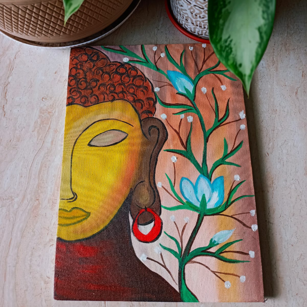 
                  
                    Buddha Oil Painting
                  
                