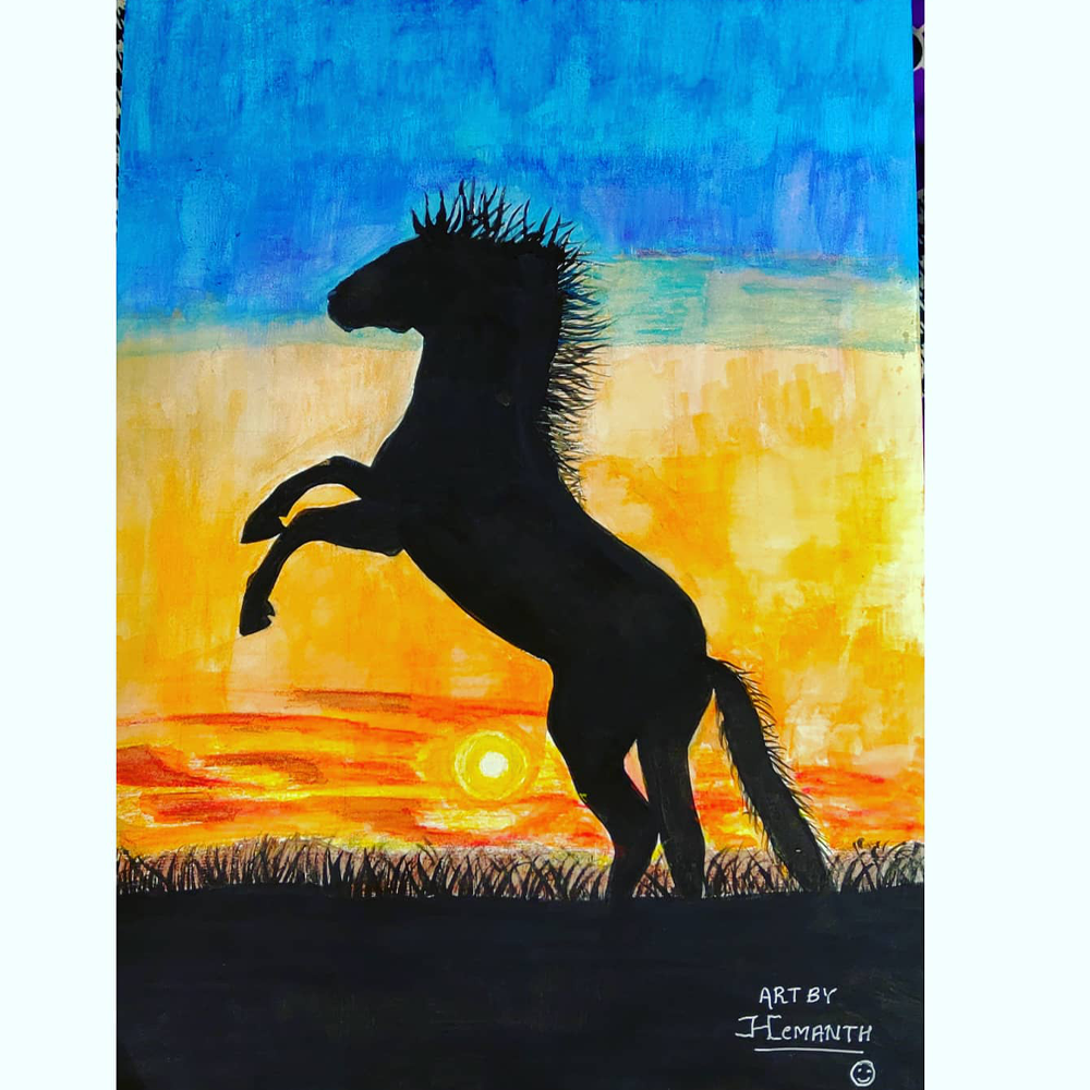 
                  
                    Handmade Horse Painting
                  
                