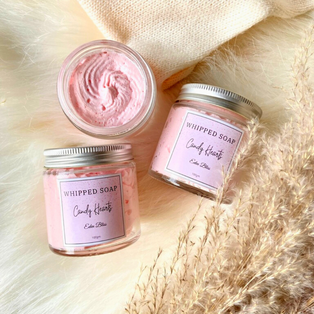 
                  
                    Candy Hearts Whipped Soap
                  
                