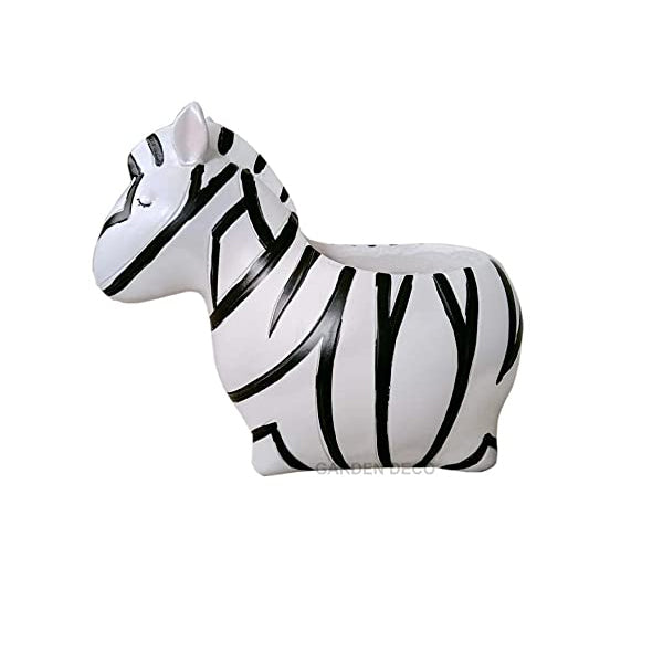 
                  
                    GARDEN DECO Cute Zebra Resin Pot
                  
                