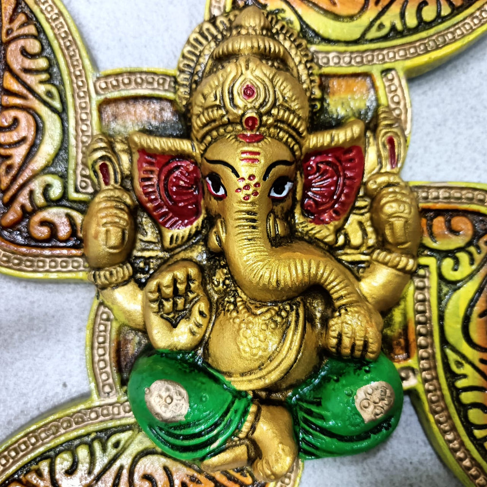 
                  
                    Wall Hanging Ganesh Swastika
                  
                