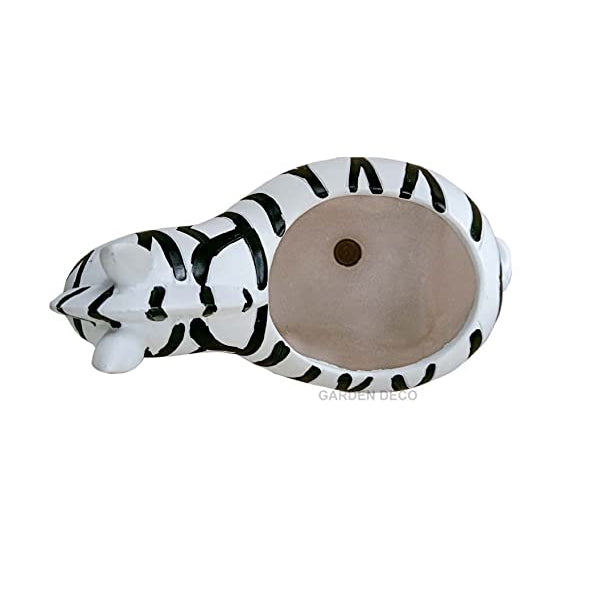 
                  
                    GARDEN DECO Cute Zebra Resin Pot
                  
                