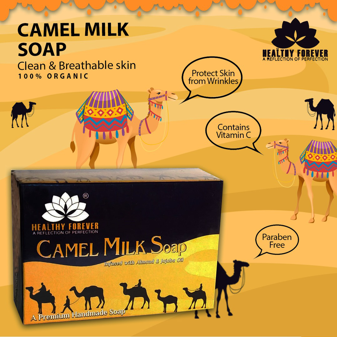 
                  
                    Healthy Forever Camel Milk Soap (120g)
                  
                