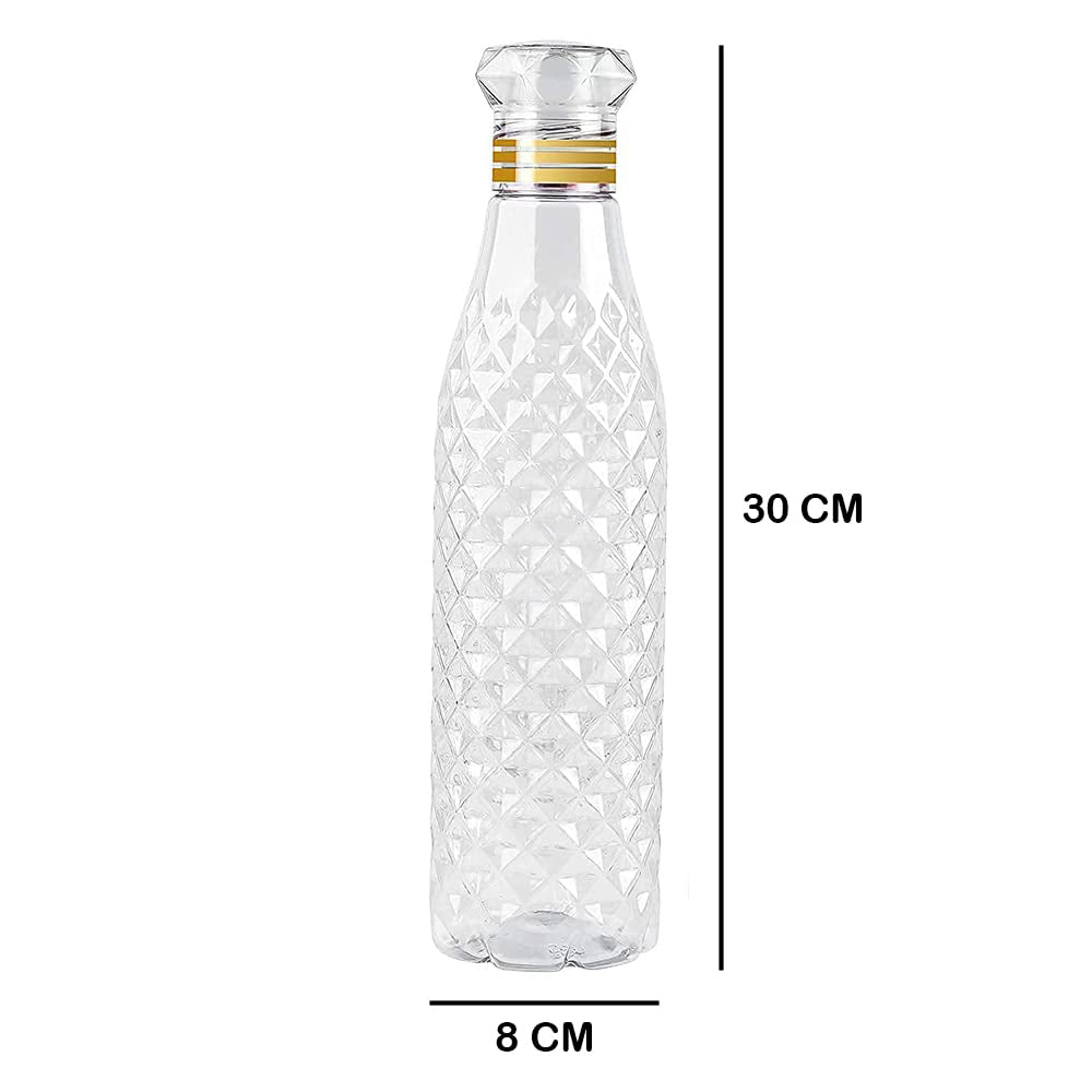 
                  
                    MAK7 Unbreakable Plastic Water Bottle (Pack of 3, White, Plastic)
                  
                