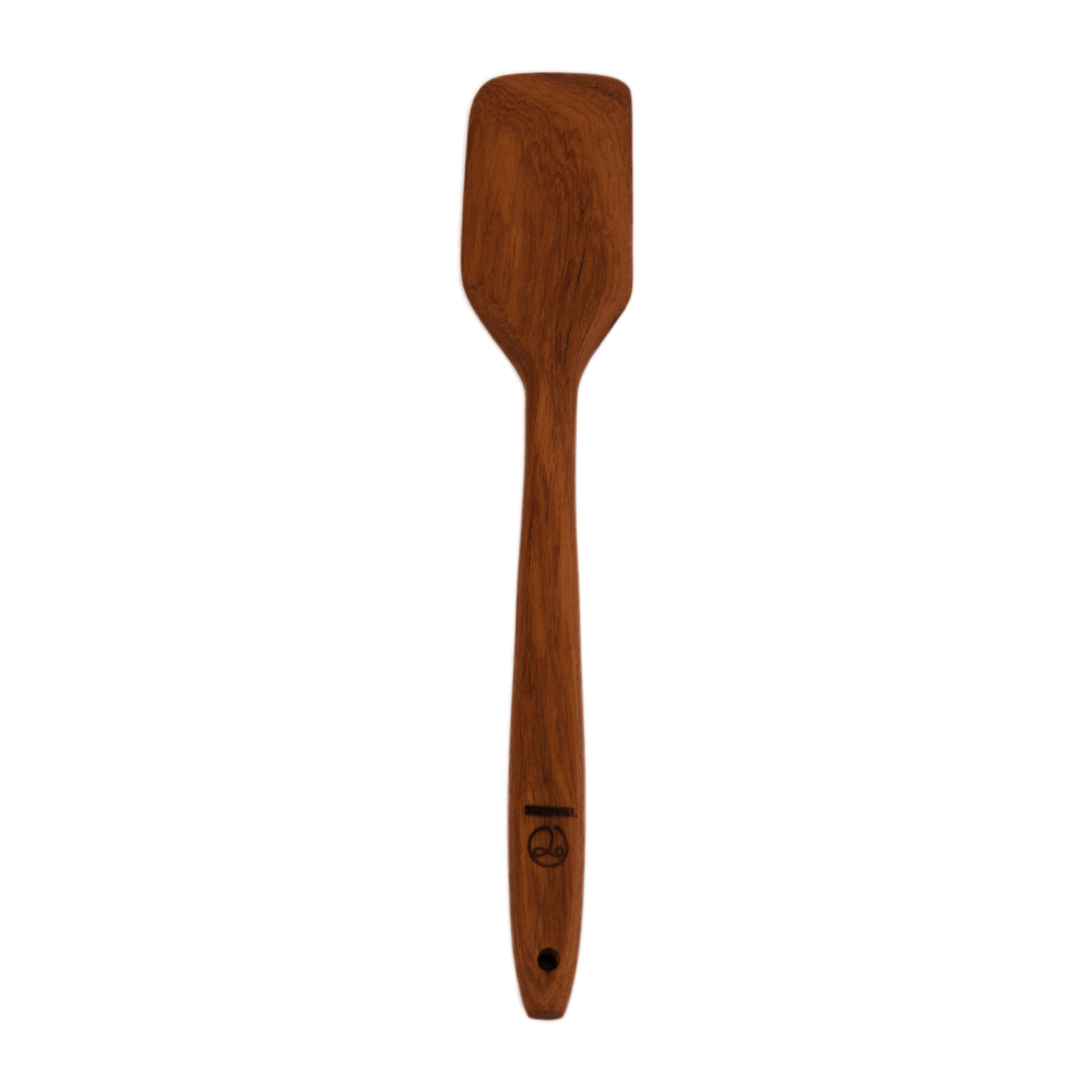 Teakore Spatula (Handcrafted|Burma Teak|Slant Tip)