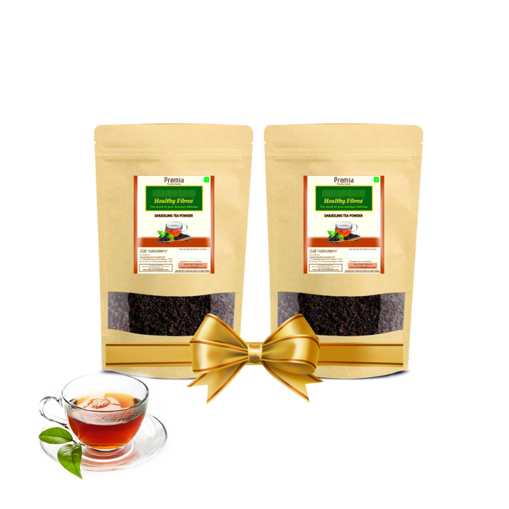 Healthy Fibres Darjeeling Tea - 250 gms Combo pack of 2