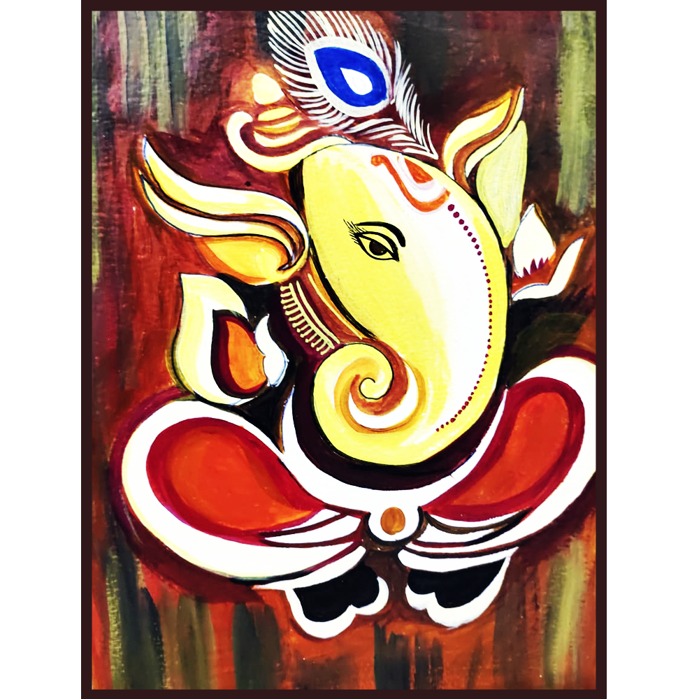 
                  
                    Ganesha - Handmade Painting
                  
                