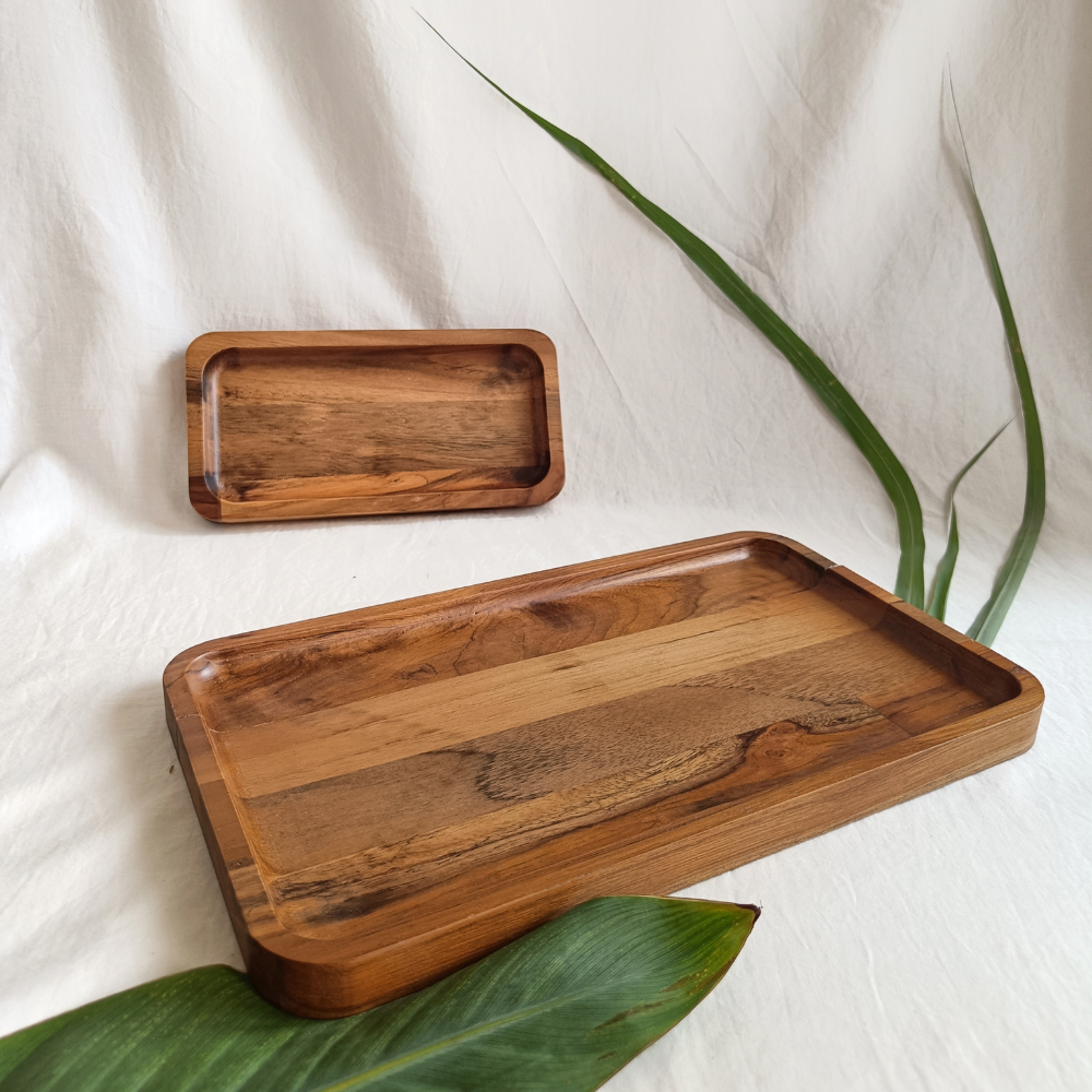 
                  
                    Wooden Teak Wood Platters
                  
                