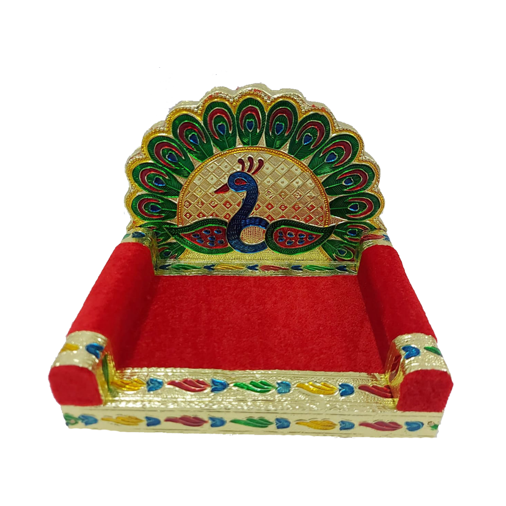 Laddu Gopal Wooden Singhasen