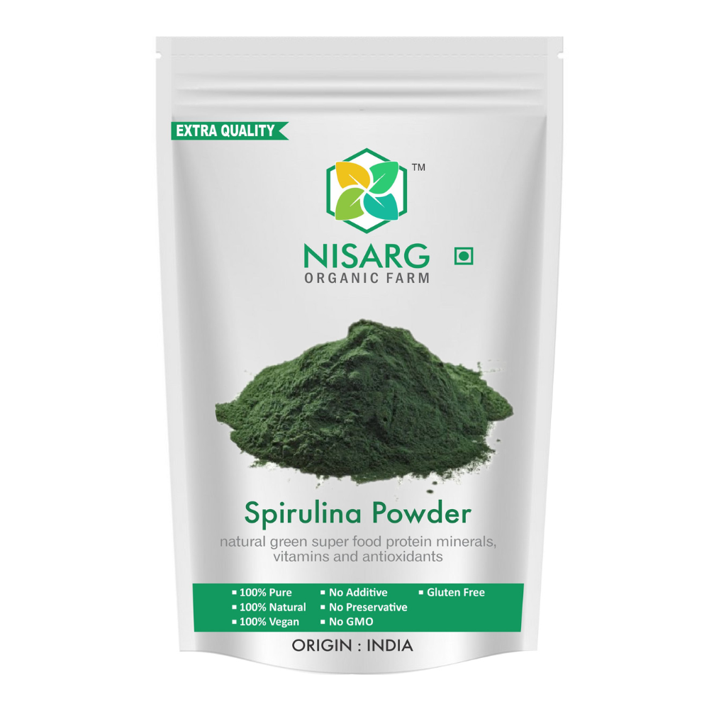 
                  
                    Nisarg Organic Farm Spirulina Powder
                  
                