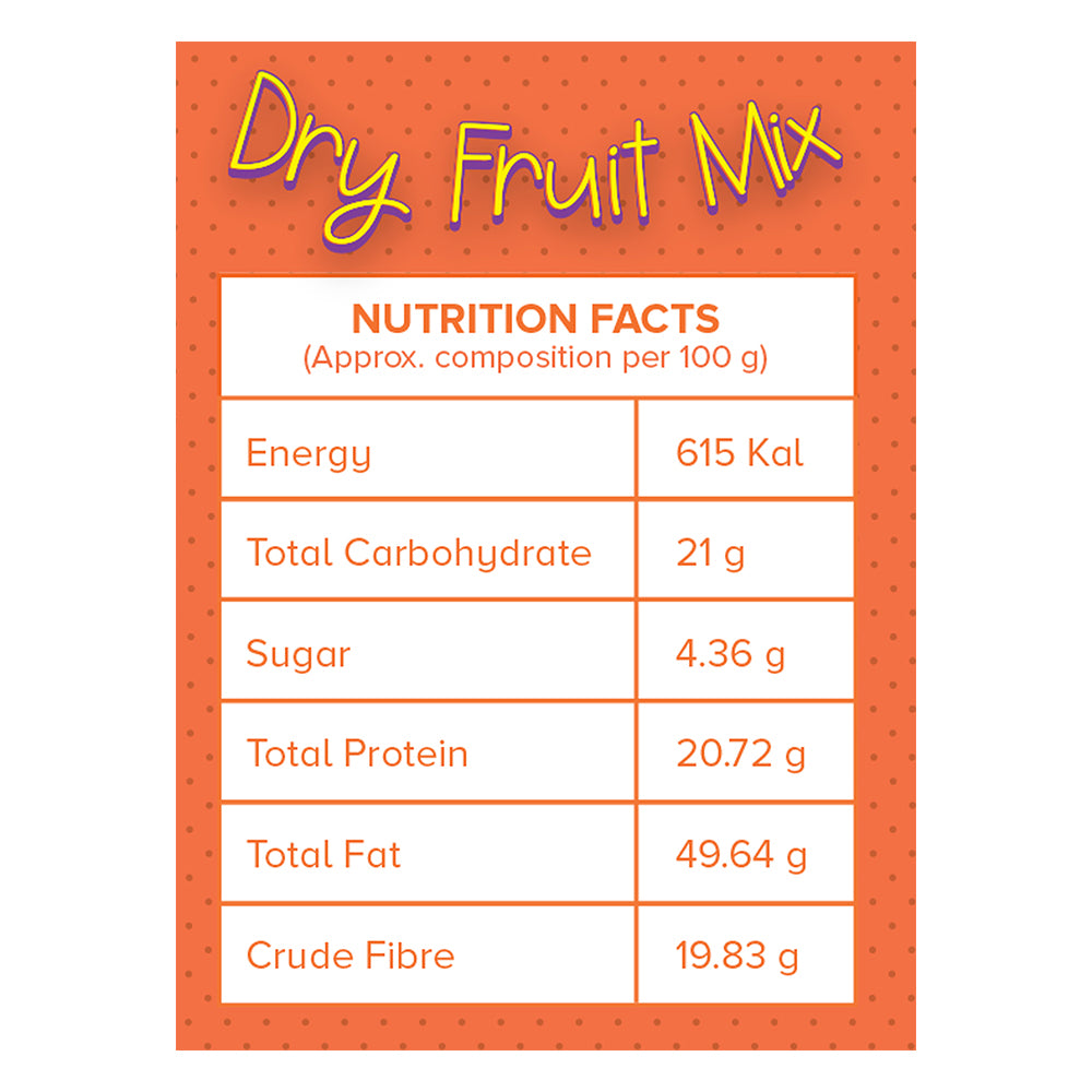 
                  
                    Dry Fruit Mix (200g)
                  
                