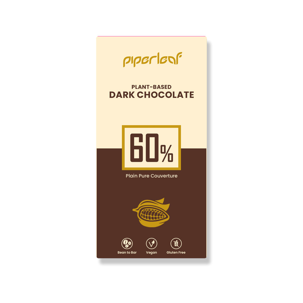 
                  
                    Piperleaf 60% Dark Chocolate - Plain Couverture (50g)
                  
                