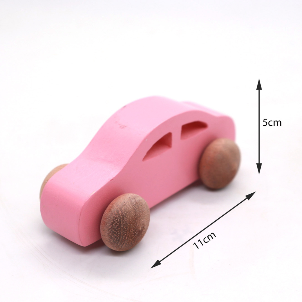 
                  
                    Adhyam Toys Wooden Color Cars - Set of 2 (Pink and Wood Color)
                  
                