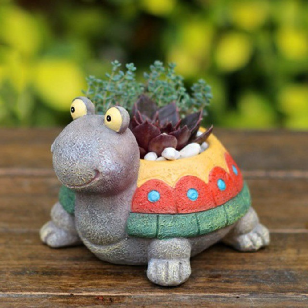 
                  
                    Turtle Planters/Pots (Set of 2)
                  
                