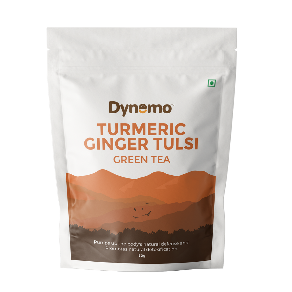 
                  
                    Turmeric Ginger Tulsi Green Tea (50g)
                  
                
